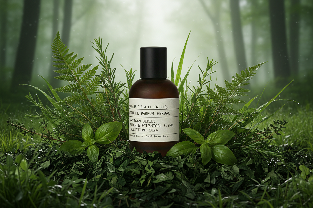 Green & Herbal Banner